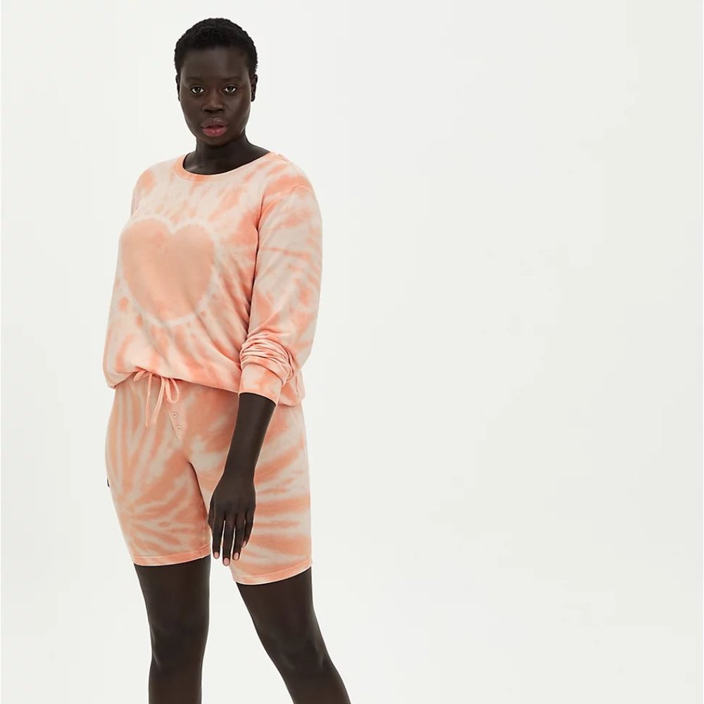 Torrid Dream Fleece Lounge Bike Short 3x